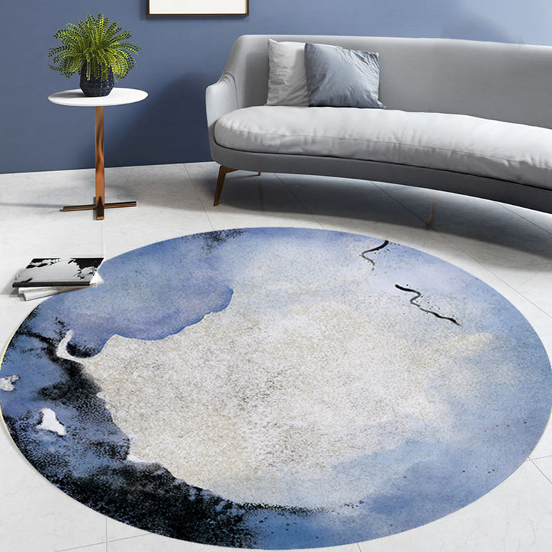 Tapis rond moderne