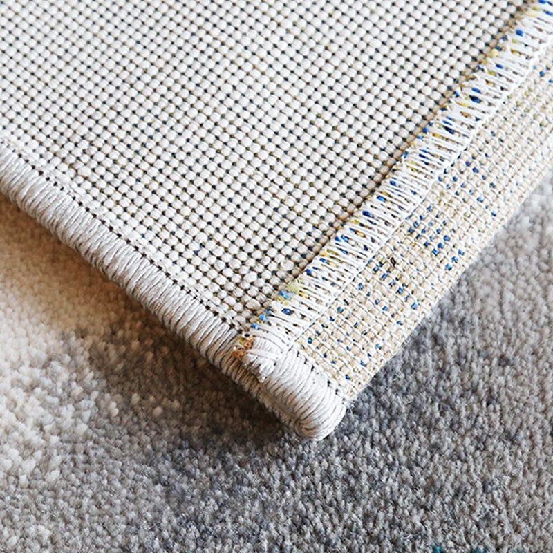 Minimalistisch tapijt Samenvatting Patroon Modern Rug Stain Resistant Polyester Area Teken voor woonkamer