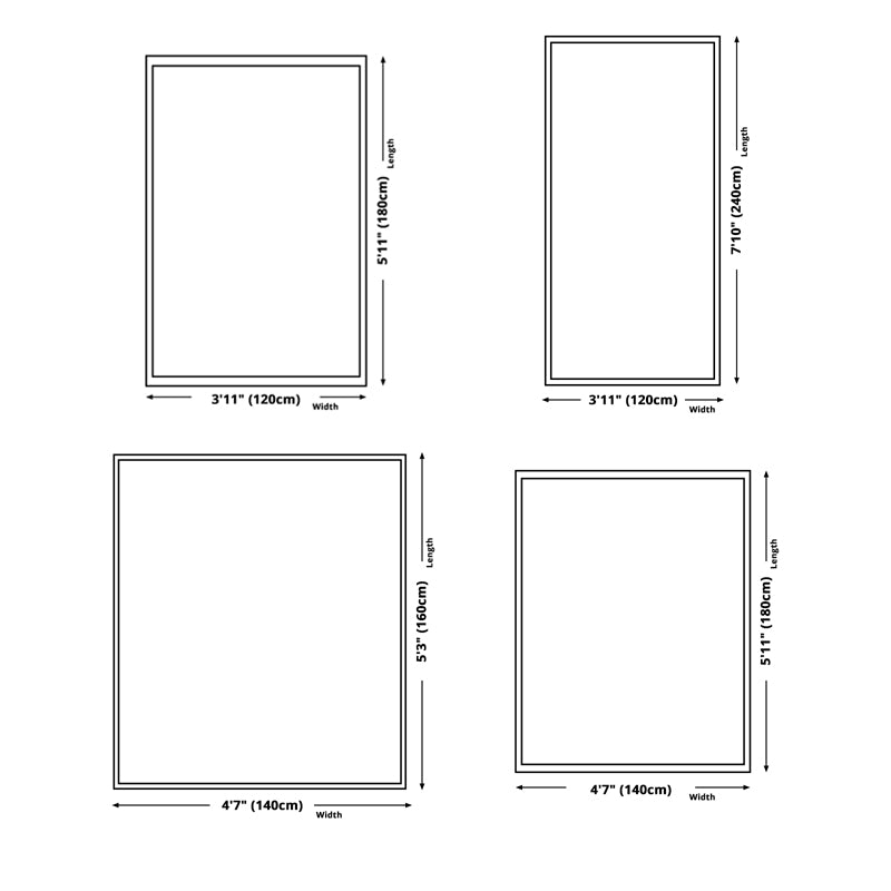 Oranje modern tapijt blending kleur knobbeltje niet-slip achterste tapijt voor woonkamer