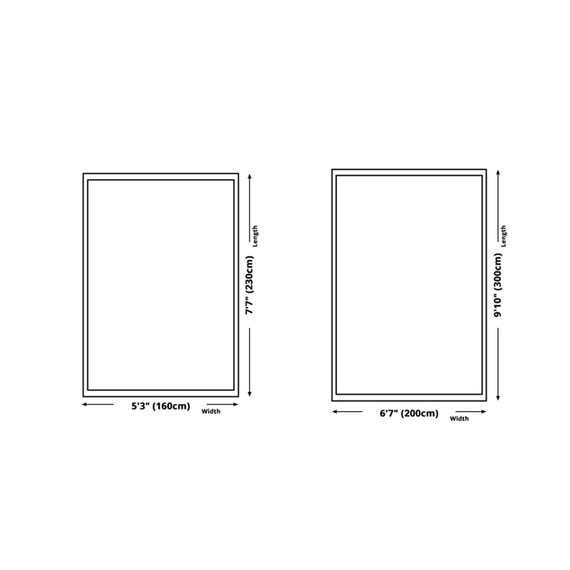 Tapis moderne noir Poyester Waves Rapis intérieur Rapis lavable pour la décoration de la maison