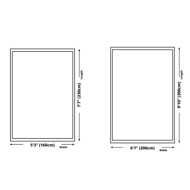Moderna sala de estar alfombra azul poliéster alfombra geométrica patrón geométrico Área de respaldo no deslizante alfombra