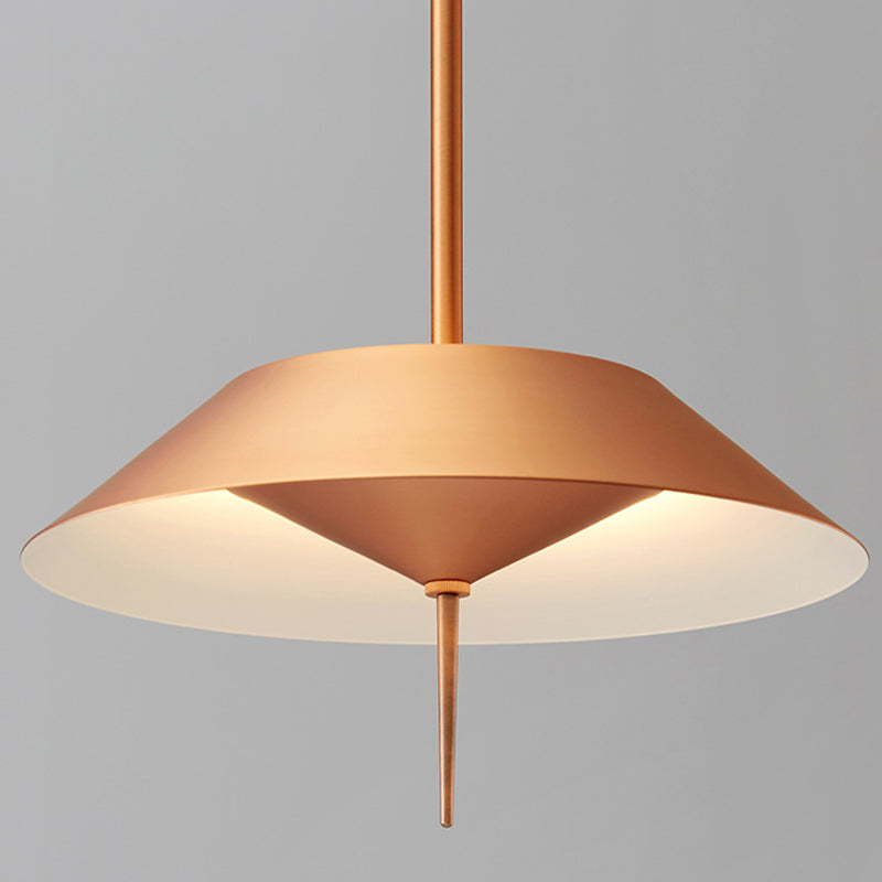 1 Light Iron Macaron Chandelier Pendant lampe Nordic Modern Style Plafond Light pour intérieur