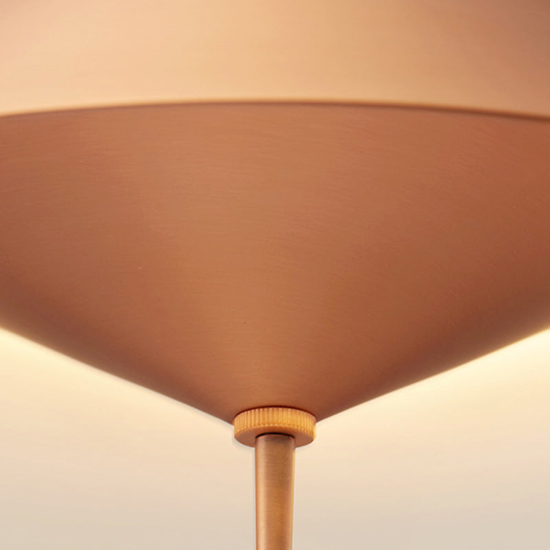 1 Light Iron Macaron Chandelier Pendant lampe Nordic Modern Style Plafond Light pour intérieur