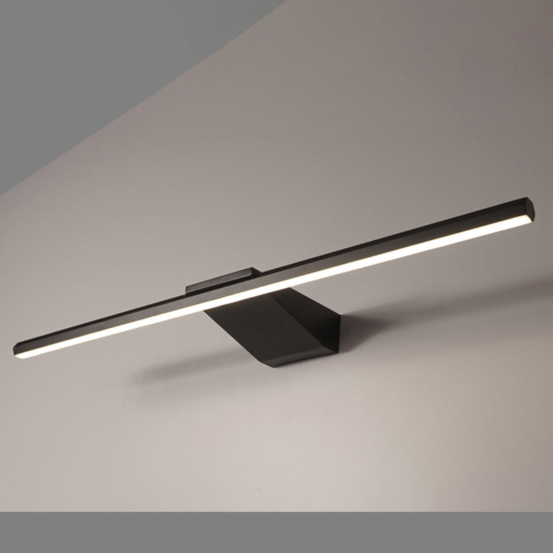 Long Strip Wall Mounted Light Fixture Modern Style LED Vanity Lights for Bathroom