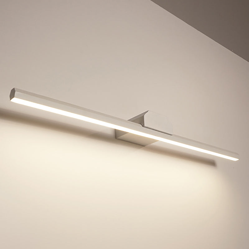 Long Strip Wall Mounted Light Fixture Modern Style LED Vanity Lights for Bathroom
