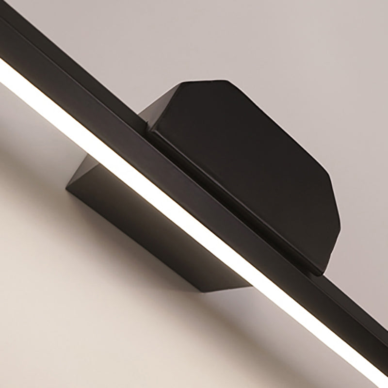 Long Strip Wall Mounted Light Fixture Modern Style LED Vanity Lights for Bathroom