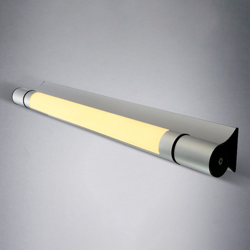 Simplicité Mur Linear Éclairage en métal Métal LED CHAMBRE LAMPE LAMPE DANS CHROME