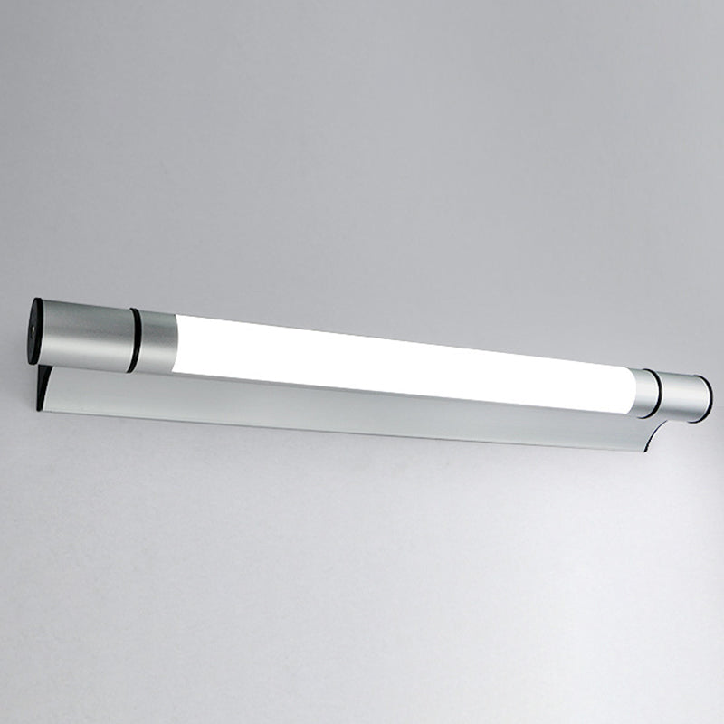 Simplicité Mur Linear Éclairage en métal Métal LED CHAMBRE LAMPE LAMPE DANS CHROME