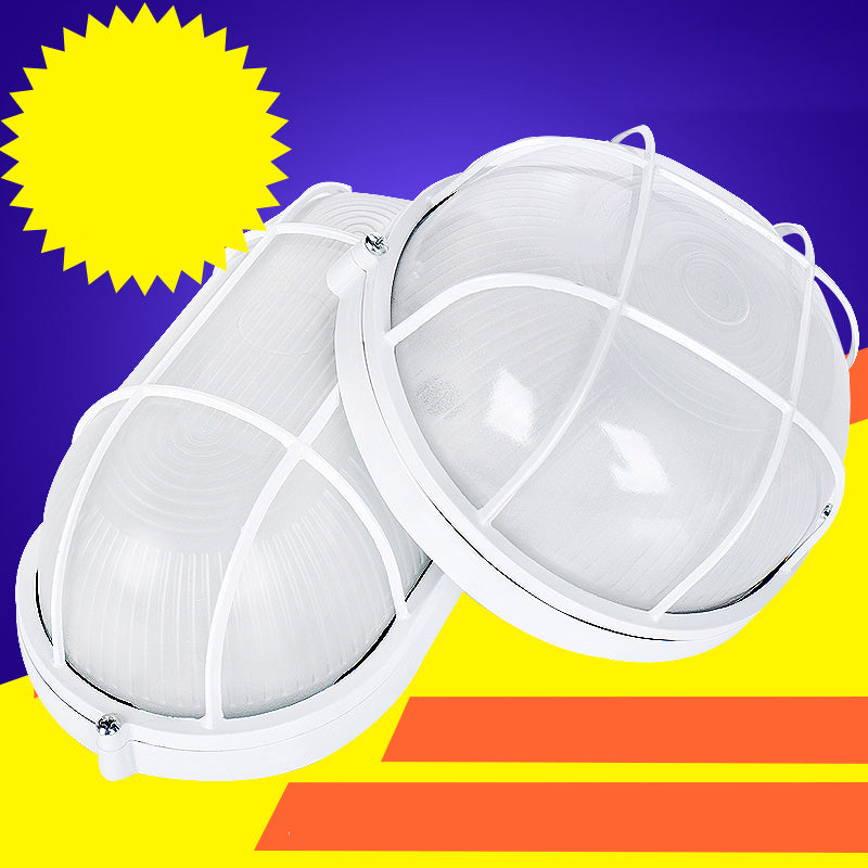 Plafonnier étanche à 1 lumière, style moderne et simple, pour balcon