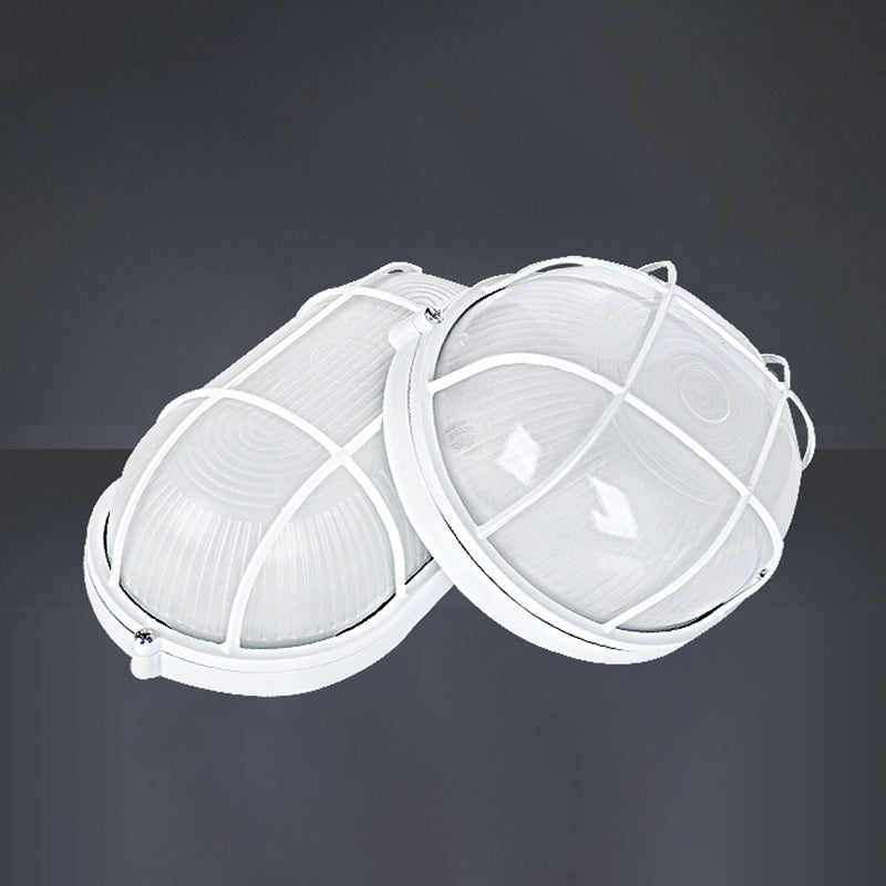 1-flammige Unterputzleuchte, moderne, schlichte, wasserdichte Deckenleuchte für den Balkon