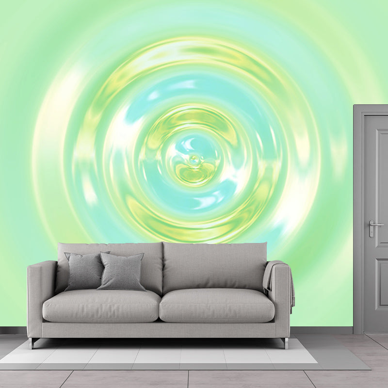 Abstract Illustration Full Size Wall Covering for Living Room, Customized Size Available