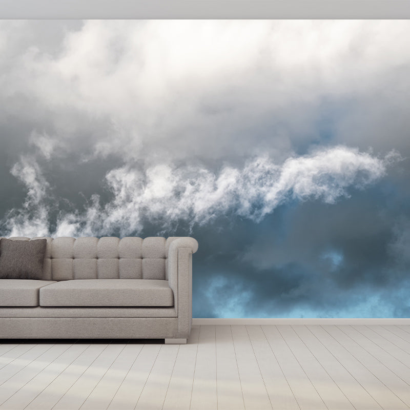 Contemporary Home Decor Sky Mural Decal Customized Wall Covering for Gust Room