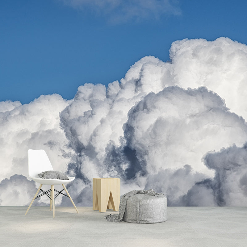 Contemporary Home Decor Sky Mural Decal Customized Wall Covering for Gust Room