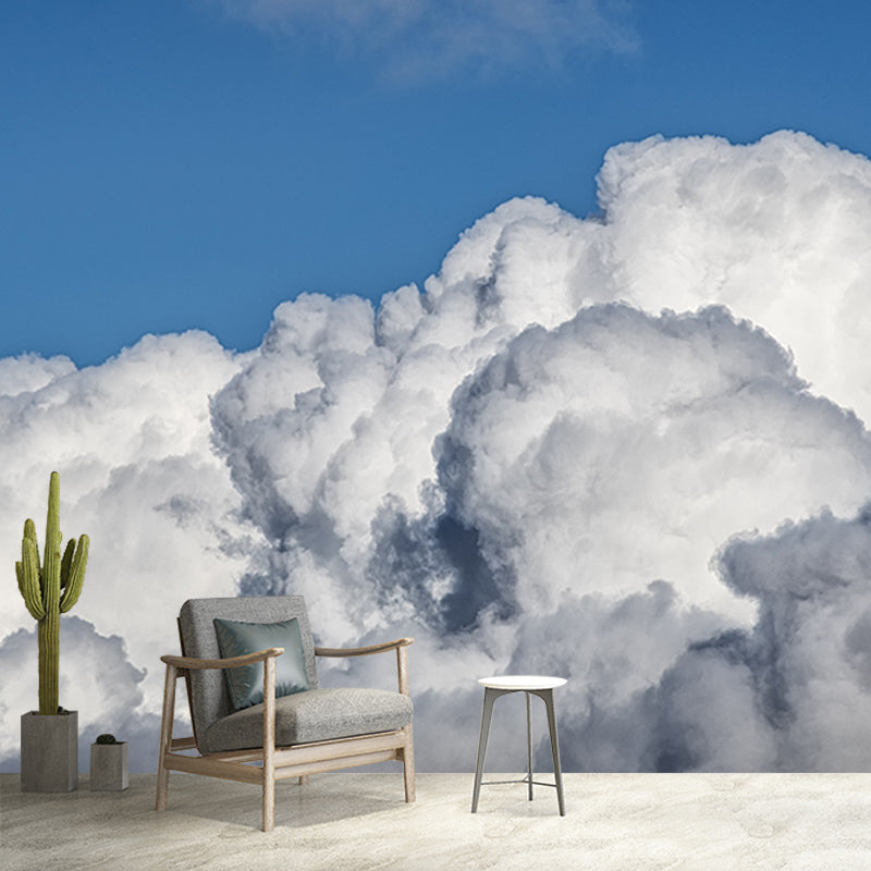 Contemporary Home Decor Sky Mural Decal Customized Wall Covering for Gust Room