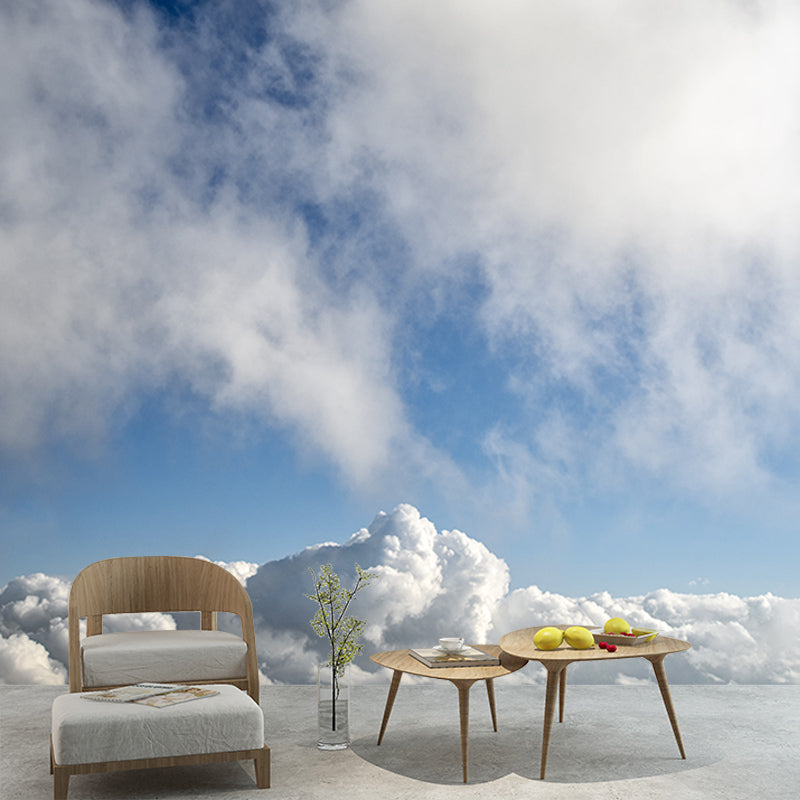 Contemporary Home Decor Sky Mural Decal Customized Wall Covering for Gust Room