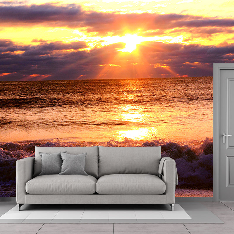 Beach View Wall Mural for Living Room Bedroom Wall Decor, Made to Measure