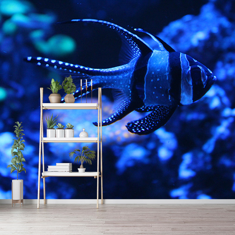 Sea Creatures Mural Wallpaper for Bedroom Home Decoration, Moisture Resistant