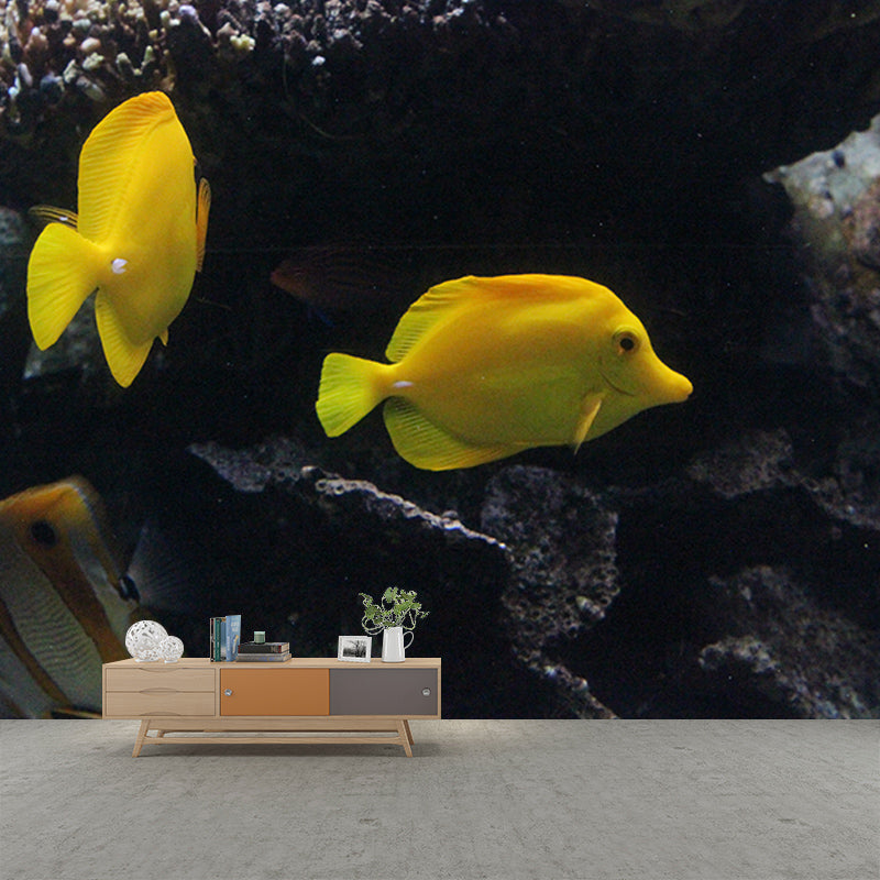 Sea Creatures Mural Wallpaper for Bedroom Home Decoration, Moisture Resistant