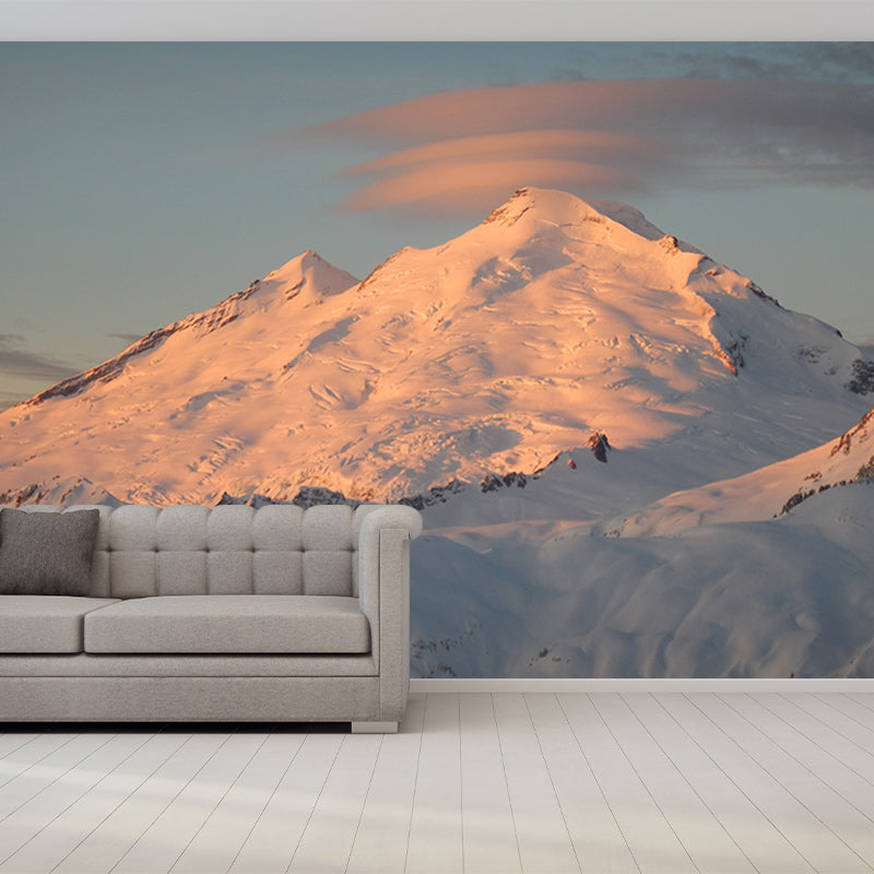 Mountain Peak Moisture-Resistant Mural Wall Decor for Sitting Room, Made to Measure