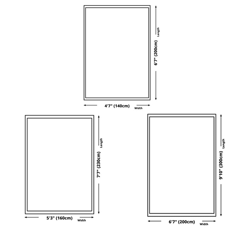 Traditioneel veelkleurig vloerkleed Prachtig tribale print tapijt vlekbestendig tapijt voor woonkamer