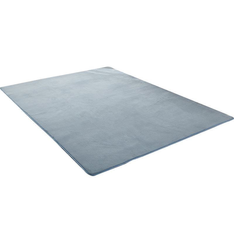 Navy Modern Rug Polyester Vis Binnen Taprijk Rug Stain Resistant Rug voor woonkamer