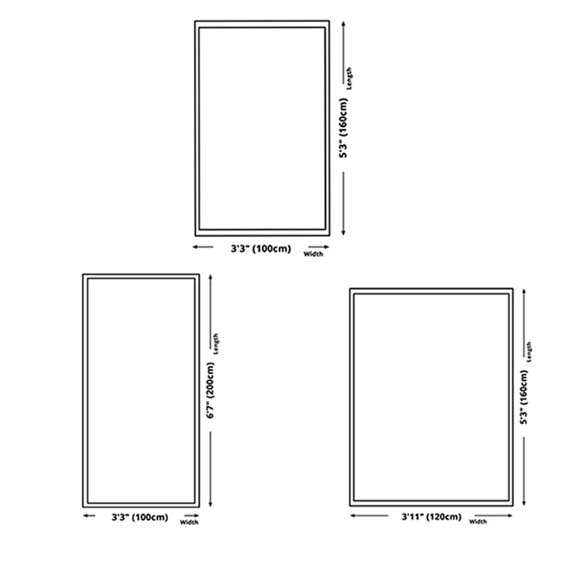 Navy Modern Rug Polyester Vis Binnen Taprijk Rug Stain Resistant Rug voor woonkamer