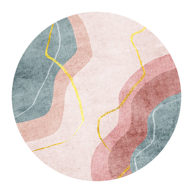 Goud modern tapijt mengsellijn indoor tapijt vlek resistent gebied tapijt voor woonkamer