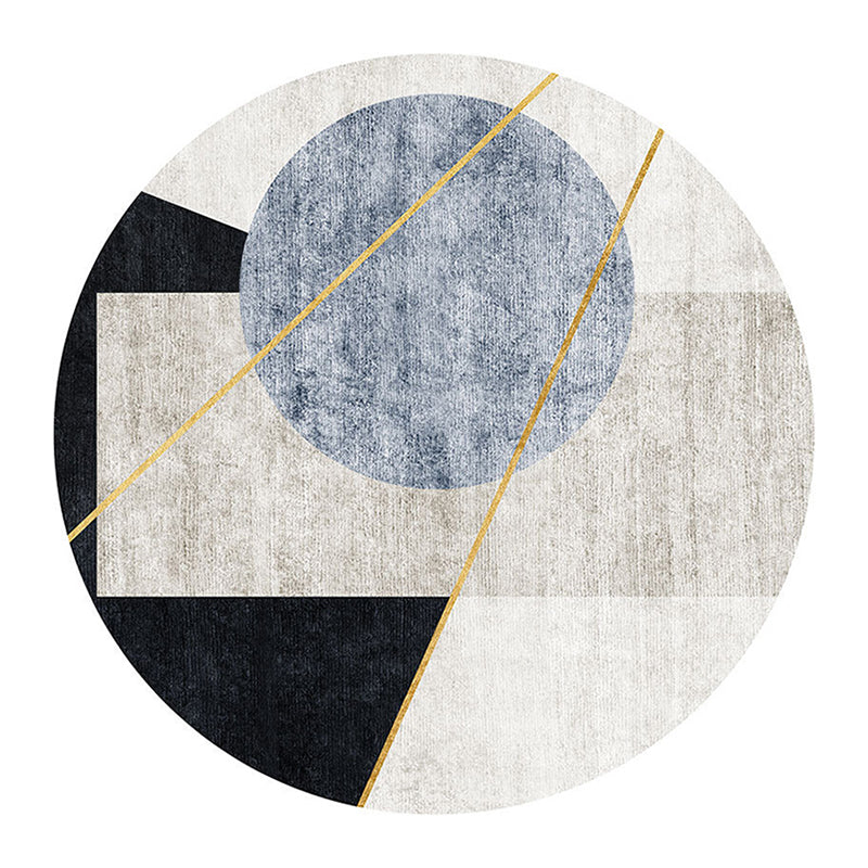 Goud modern tapijt mengsellijn indoor tapijt vlek resistent gebied tapijt voor woonkamer