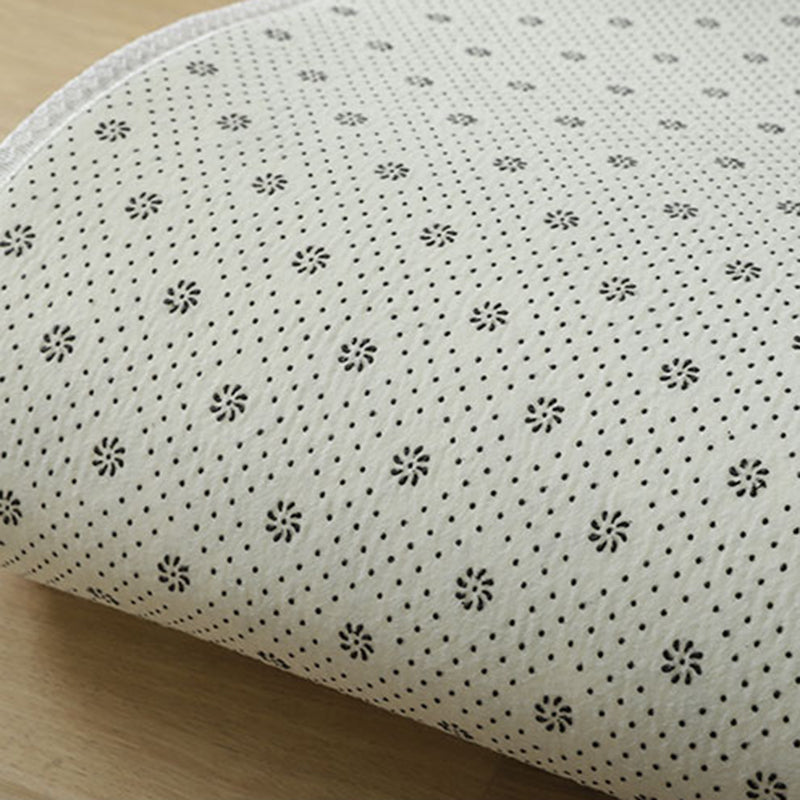 Tappeto in poliestere con tappeto solido minimalista tappeto interno per la camera da letto per adulti