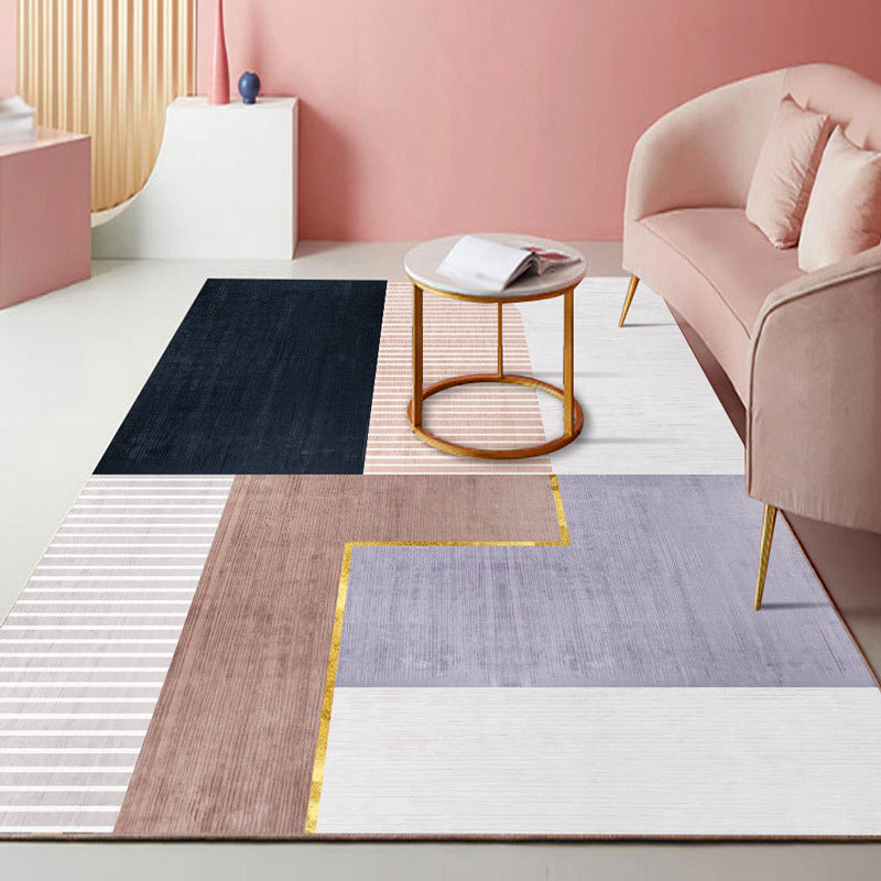 Lichtbruine kinderen tapijt polyester kleurstuk binnen tapijt vlek resistent tapijt voor woningdecoratie