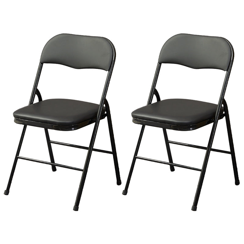 Silla moderna para interiores y exteriores, silla lateral de comedor con respaldo abierto y sin brazos de metal