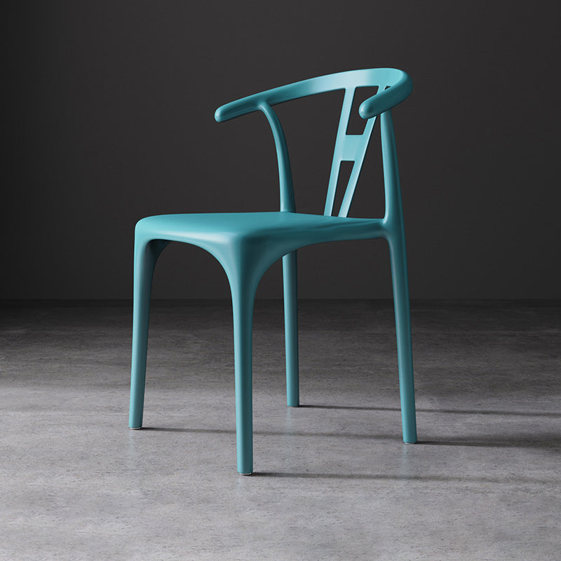 Chaises de restauration en plastique de style moderne