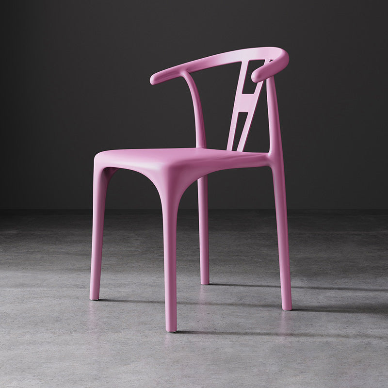 Chaises de restauration en plastique de style moderne