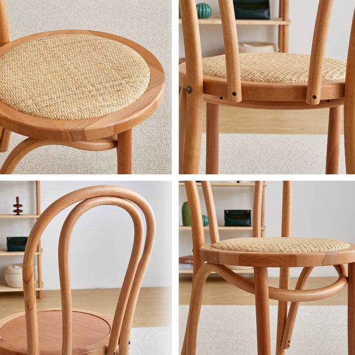 La madera de haya del estilo moderno preside el lado trasero de Windsor que cena el sistema de la silla de la cocina