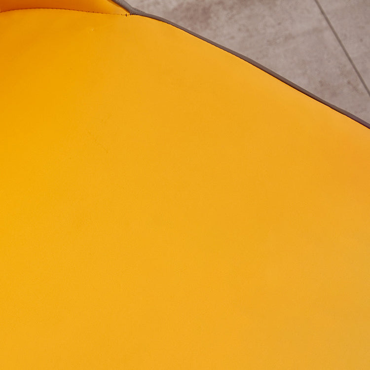 Scandinavian Indoor Arm Chair Parsons Back Upholstered Metal Dining Room Chair