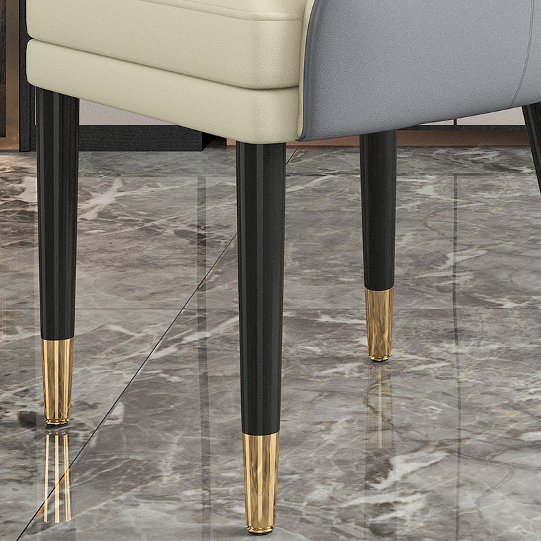 Glamholz Esszimmerstühle gepolsterte Armstühle für das Restaurant