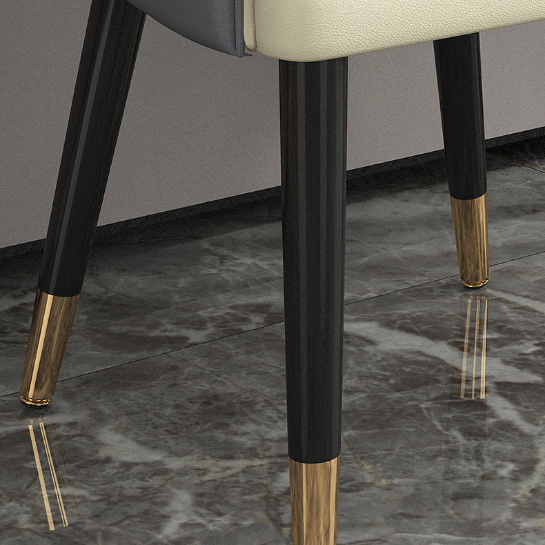 Glamholz Esszimmerstühle gepolsterte Armstühle für das Restaurant