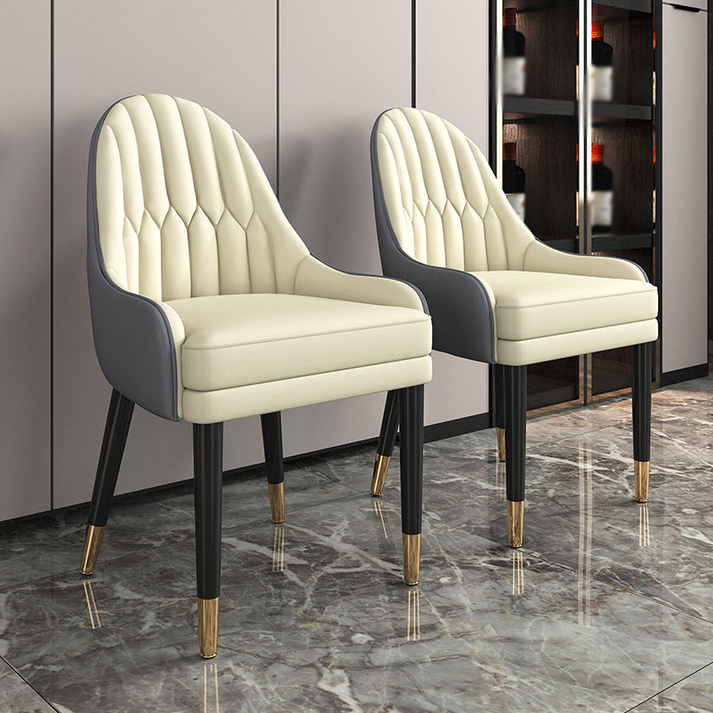 Glamholz Esszimmerstühle gepolsterte Armstühle für das Restaurant