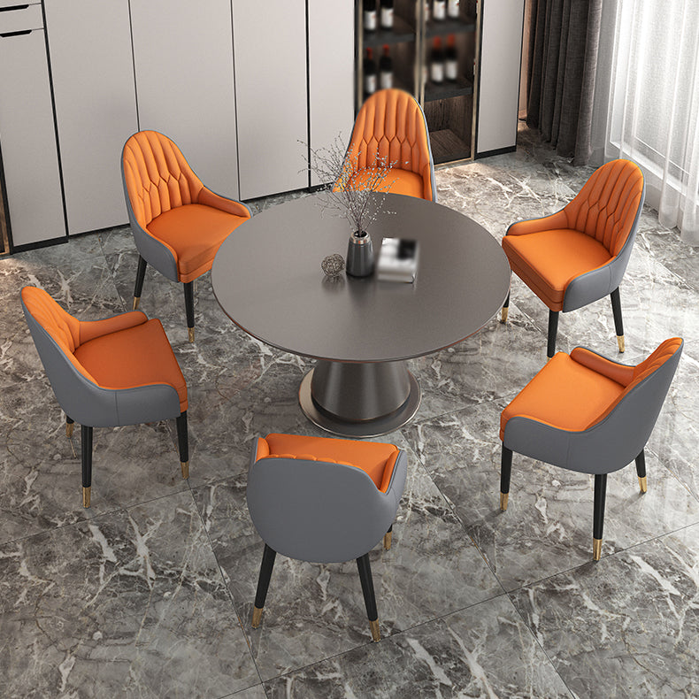 Glamholz Esszimmerstühle gepolsterte Armstühle für das Restaurant