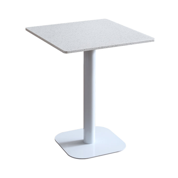 Industriële stijl eettafel voetstuk eetkamercollectie, 23,6 "l x 23.6''w x 29.5" h