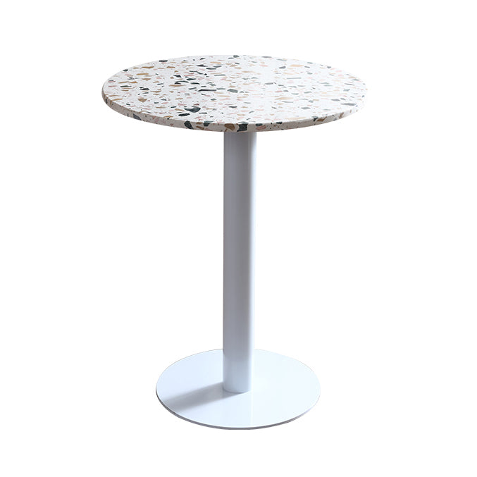 Mesa de comedor de estilo industrial, muebles de hogar de piedra para comedor