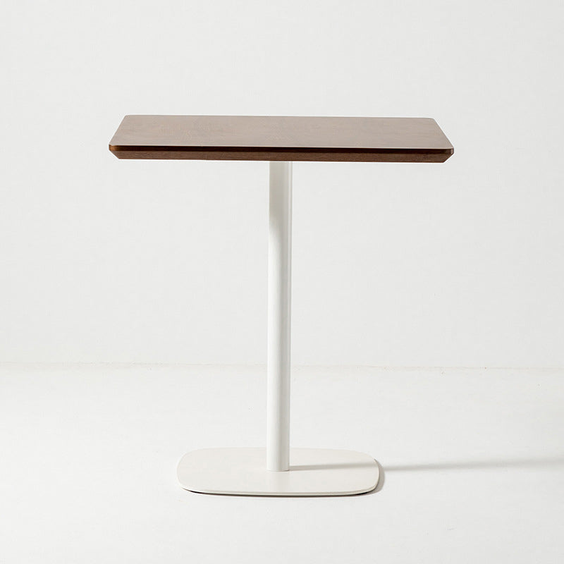 Industriële vierkante eettafel voetstuk eettafel voor thuiskeukendiner