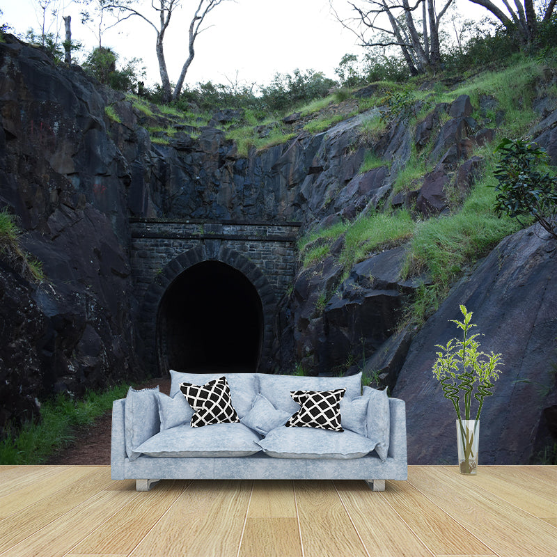 Modern Style Spatial Extension Mural Mildew Resistant Wallpaper for Home Decor