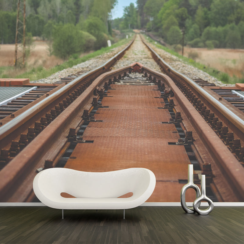 Modern Spatial Extension Mural Personalized Size Wall Covering for Home Decor