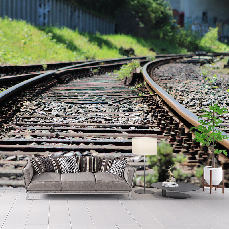 Modern Spatial Extension Mural Personalized Size Wall Covering for Home Decor