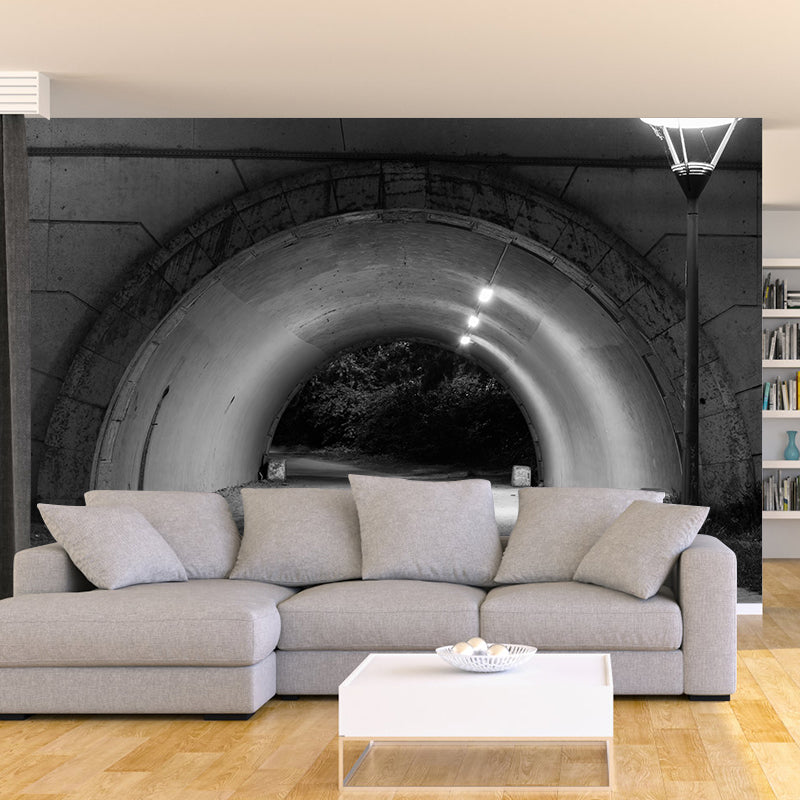 Eco-friendly Spatial Extension Mural Mildew Resistant Wallpaper for Decoration