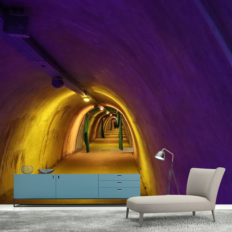 Eco-friendly Spatial Extension Mural Mildew Resistant Wallpaper for Decoration