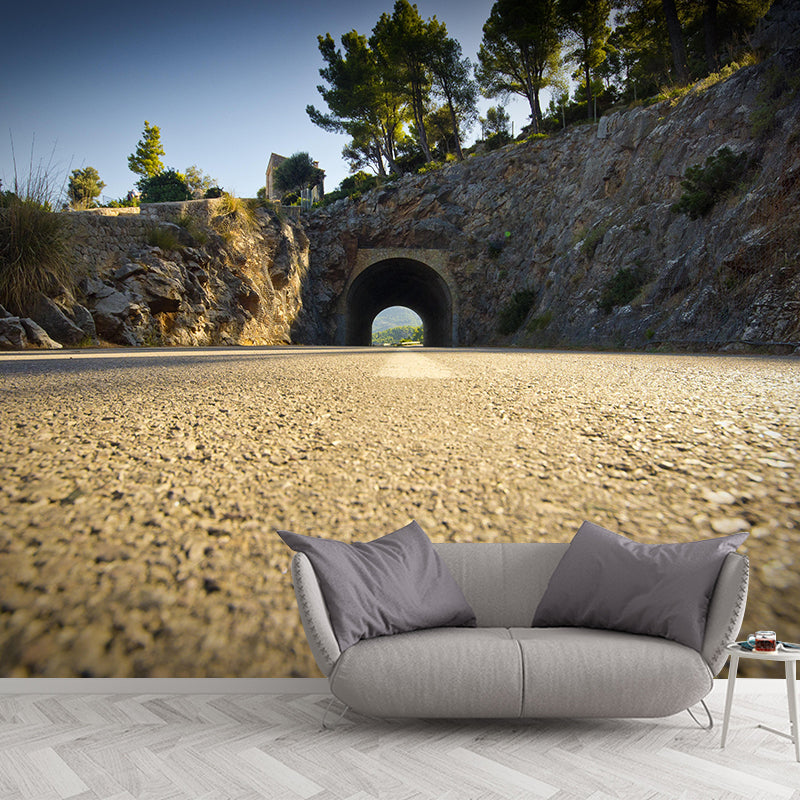 Modern Style Spatial Extension Mural Mildew Resistant Wallpaper for Wall Decor