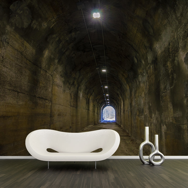 Customized 3D Spatial Extension Mural Wallpaper Eco-friendly for Living Room