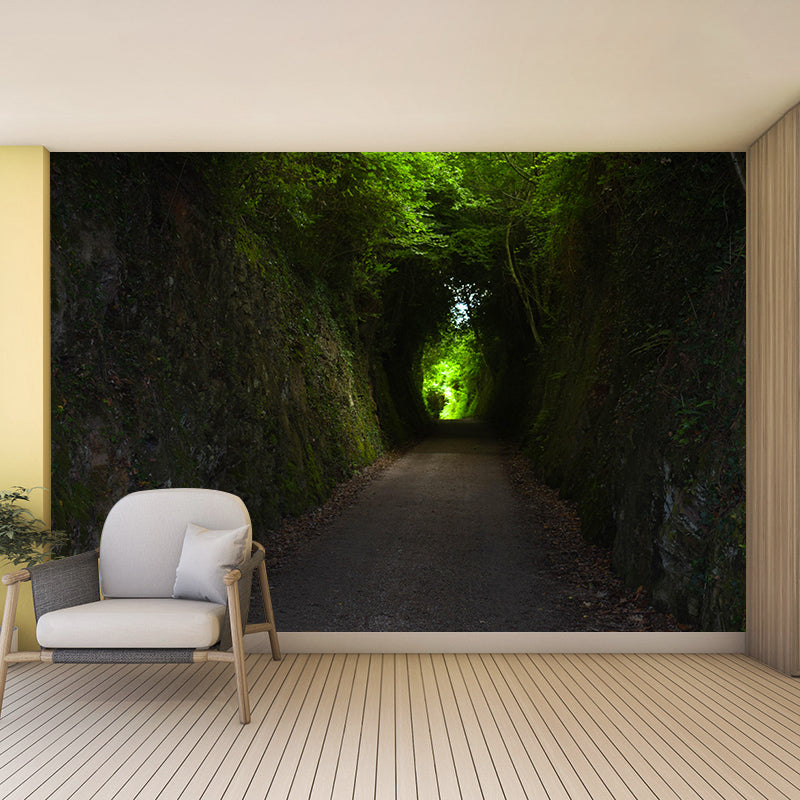 Modern Style Spatial Extension Mural Mildew Resistant Wallpaper for Home Decoration